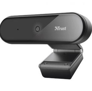 WEBCAM CON MICROFONO TRUST TYRO FULL HD 1080P CON ENFOQUE AUTOMATICO USB 23637