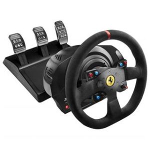 THRUSTMASTER VOLANTE + PEDALES T300 FERRARI INTEGRAL ALCANTARA EDITION PARA PS3/PS4/PC (4160652)