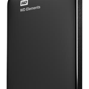 Disco duro externo hdd wd western digital 1tb elements 2.5pulgadas usb 3.0 negro wdbuzg0010bbk - wesn