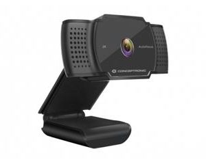 WEBCAM 2K CONCEPTRONIC AMDIS  5MP USB   3.6MM 30 FPS ANGULO VISION 72 MICROFONO INTEGRADO