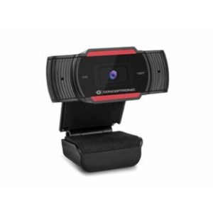 WEBCAM FHD CONCEPTRONIC AMDIS04 1080P USB FOCO FIJO  3.6MM 30 FPS ANGULO VISION 65º  MICROFONO INTEGRADO