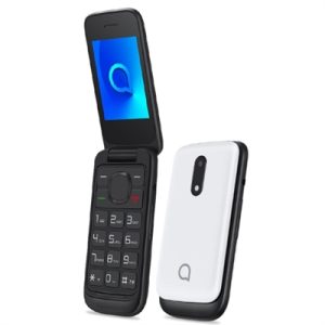 Telefono movil alcatel 2057d negro - blanco - 2.4pulgadas - 4mb rom - 4mb ram - 1.3mpx - 970mah