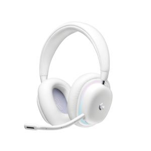 Logitech G735 Auriculares Gaming Inalambricos DTS 7.1 con Microfono - Tecnologia Lightspeed - Autonomia hasta 56h - Compatibilidad Dolby Atmos - Color Blanco