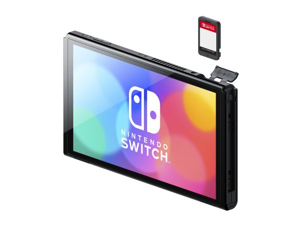 NINTENDO SWITCH OLED NEON BLUE/NEON RED - Image 2