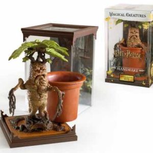 Figura the noble collection harry potter criaturas magicas nº 17 mandragora