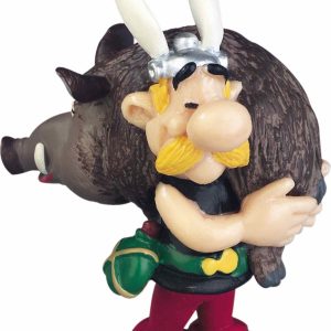 Figura plastoy asterix & obelix asterix con jabali pvc