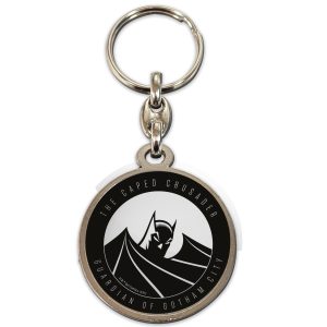 Llavero redondo metal sd toys the caped crusader batman universo dc