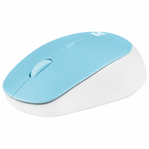 RATON NATEC HARRIER 2 OPTICO INALAMBRICO 1600DPI BLUETOOTH 5.1 AZUL/BLANCO