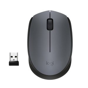 RATON OPTICO WIRELESS M170 NANO RECEPTOR GRIS LOGITECH