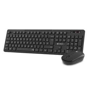 TECLADO + RATON BUSINESS SLIM SILENCIOSO WIRELESS NEGRO SUBBLIM