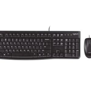 TECLADO + RATON WIRED MK120 USB NEGRO LOGITECH