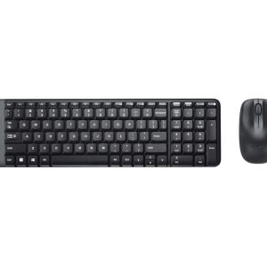 TECLADO + RATON WIRELESS MK220 NEGRO LOGITECH