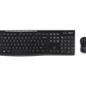 TECLADO + RATON WIRELESS MK270 NEGRO LOGITECH