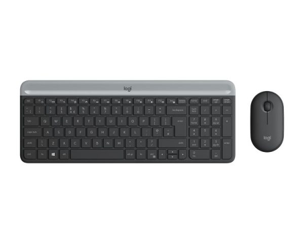 TECLADO + RATON WIRELESS MK470 SLIM NEGRO LOGITECH
