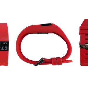 PULSERA SMART ROJO + PULSOMETRO BILLOW
