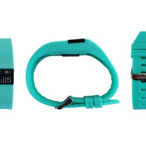 PULSERA SMART TURQUESA + PULSOMETRO BILLOW