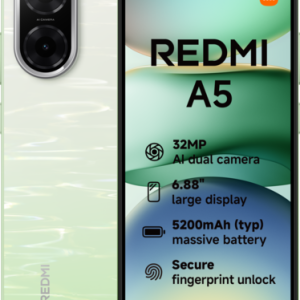 XIAOMI REDMI A5 3+64GB DS 4G LAKE GREEN OEM