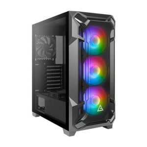 CAJA SEMITORRE ATX DF600 FLUX RGB NEGRO ANTEC