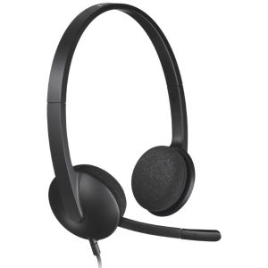 AURICULAR + MICROFONO H340 SUPRESION DE RUIDO NEGRO LOGITECH