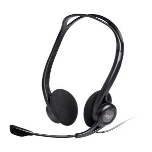 AURICULAR + MICROFONO PC960M SUPRESION DE RUIDO NEGRO LOGITECH
