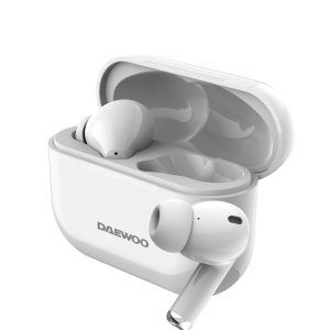 AURICULAR DAEWOO TWS BLUETOOTH 5.3 BLANCO 40MAH/500MAH