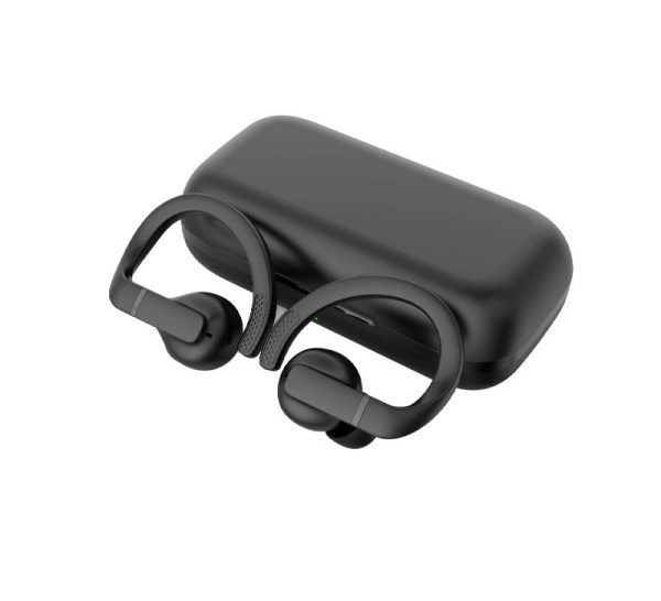 AURICULAR DAEWOO TWS SPORT BLUETOOTH 5.3 IPX4 RES.AGUA NEGRO 50MAH/600MAH - Image 2