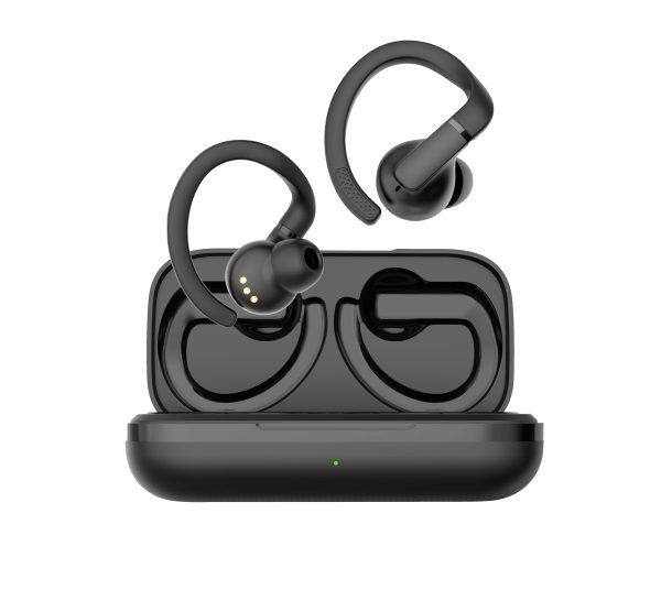 AURICULAR DAEWOO TWS SPORT BLUETOOTH 5.3 IPX4 RES.AGUA NEGRO 50MAH/600MAH - Image 3