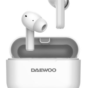 AURICULAR DAEWOO TWS CANC.RUIDO LLAMADAS ENC BT5.3 BLANCO 40MAH/500MAH