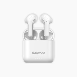 AUIRICULAR DAEWOO TWS BT 5.4 BLANCO - NIVEL DE CARGA - 40MAH - 650MAH