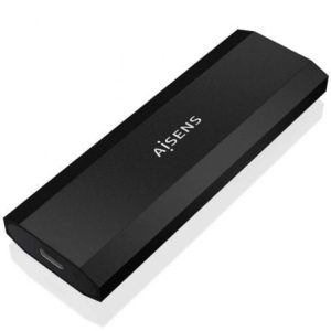 Caja Externa para Disco SSD M.2 NGFF Aisens ASM2-028B/ USB 3.2/ Sin tornillos