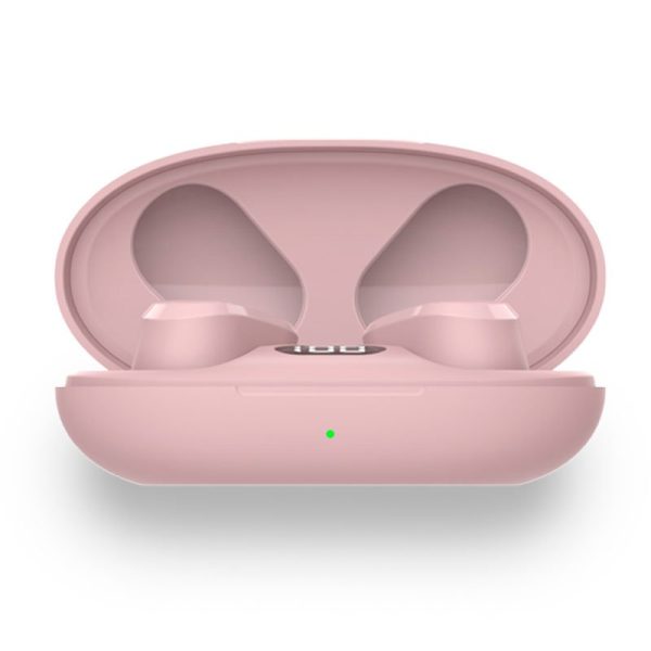 Auriculares Stereo Bluetooth Dual Pod Earbuds COOL Feel Rosa - Image 6