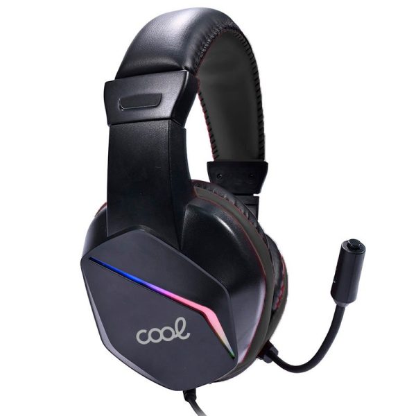 Auriculares Stereo PC / PS4 / PS5 / Xbox Gaming COOL Vista con Adapt. Audio + Iluminación - Image 3