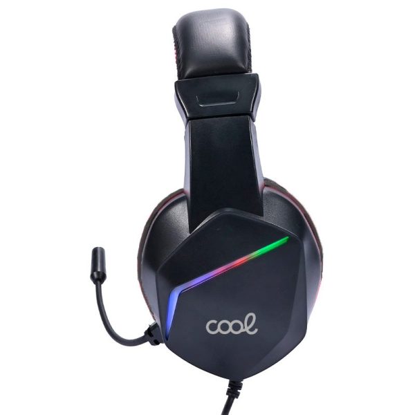Auriculares Stereo PC / PS4 / PS5 / Xbox Gaming COOL Vista con Adapt. Audio + Iluminación - Image 4