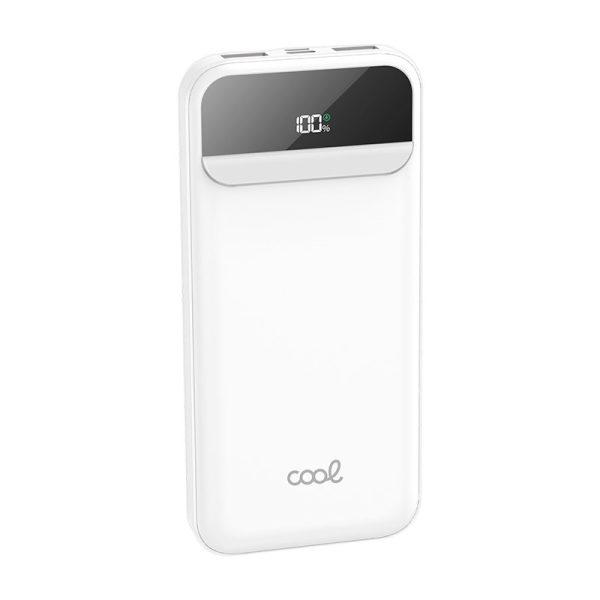 Batería Externa Universal Power Bank 10.000 mAh Carga Rápida 22.5W (3 cables) Blanco - Image 4