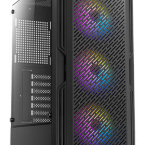 CAJA GAMING ANTEC AX20 MATX 2XUSB 2.0 SIN FTE NEGRO RGB