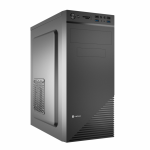CAJA NATEC CABASSU G2 MIDI TORRE ATX LECTOR TARJETAS 2USB3.0 2USB2.0 SIN FUENTE