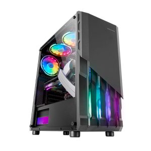 CAJA SEMITORRE ATX MCX2 FRGB NEGRO MARS GAMING