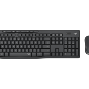 COMBO TECLADO RATON LOGITECH MK295 RF INALAMBRICO NEGRO