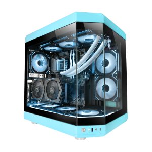 CAJA SEMITORRE ATX MC3T AZUL MARS GAMING