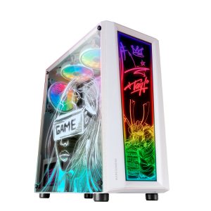 CAJA SEMITORRE ATX MCART BLANCO MARS GAMING