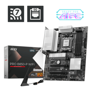 PLACA BASE MSI PRO B850-P WIFI PCI-E x16 Gen5, M.2 Gen5