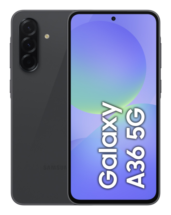 SMARTPHONE SAMSUNG GALAXY A36 8GB/256GB AWESOME BLACK