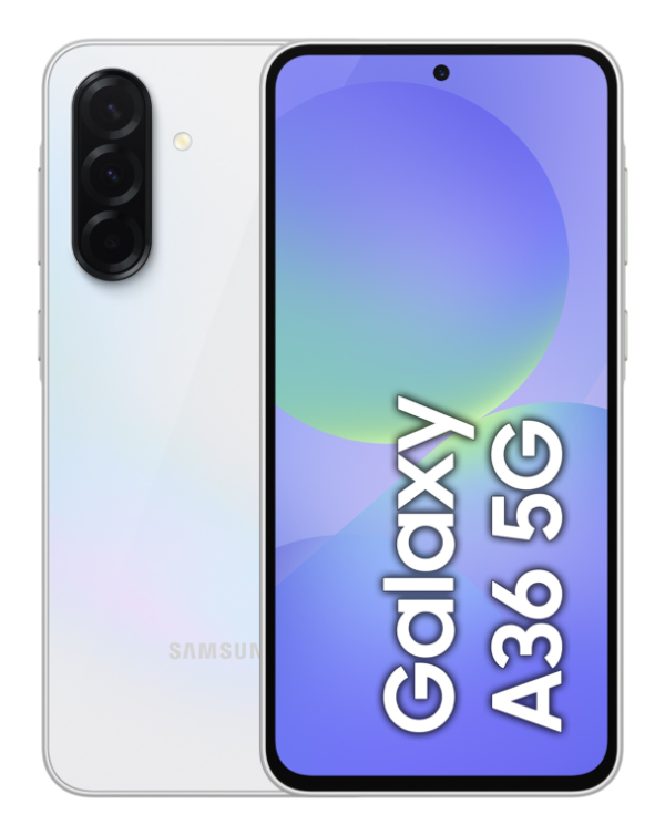 SMARTPHONE SAMSUNG GALAXY A36 8GB/256GB AWESOME WHITE