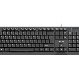 TECLADO NATEC TROUT SLIM NEGRO
