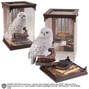 Figura the noble collection harry potter criaturas magicas hedwig