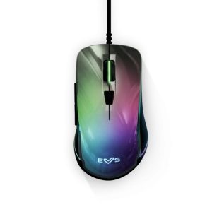 Mouse raton optico energy sistem esg m3 neon cable 1.5m -  6 botones -  7200 dpi -  rgb