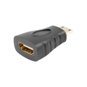 Adaptador lanberg hdmi hembra a hdmi mini c macho