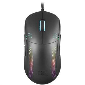 Mouse raton mars gaming mmpro optico wireless inalambrico 9 botones 32000ppp negro