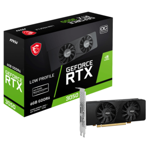 Tarjeta grafica msi nvidia rtx 3050 lp 6g oc