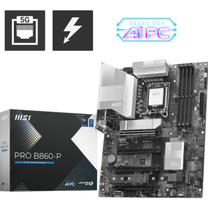 Placa base msi pro b860 - p atx ddr5 lga 1851